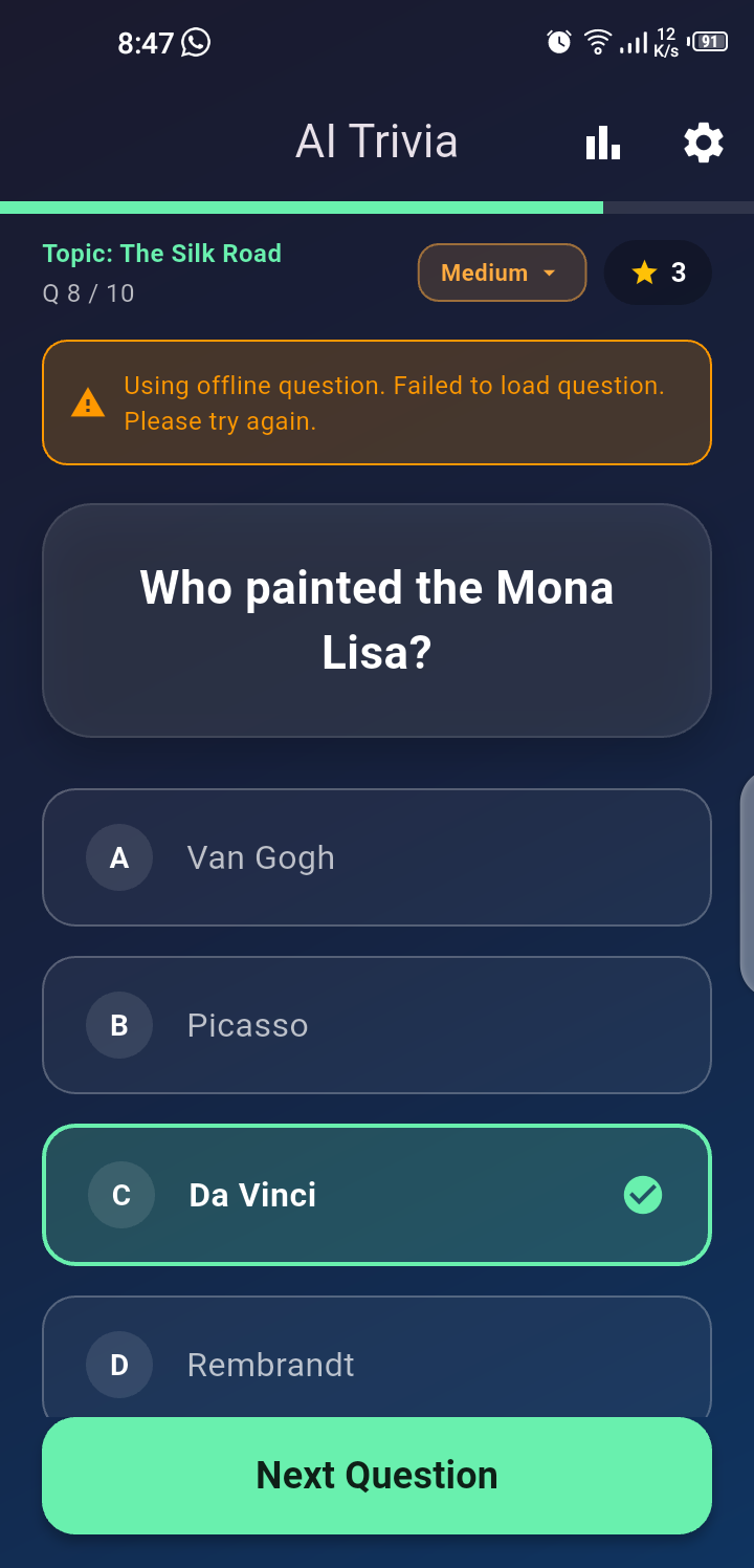 Quiz - correct answer