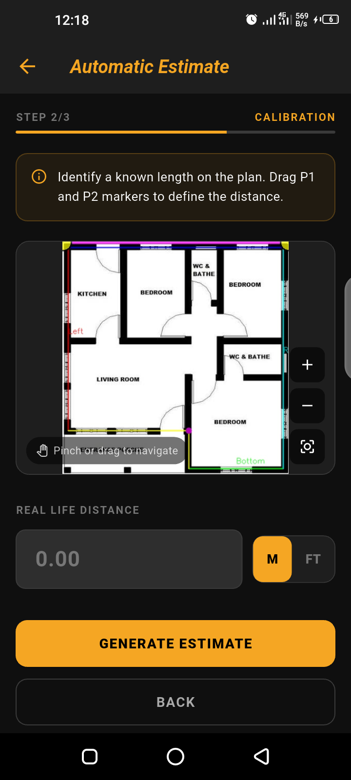 Floor-plan calibration